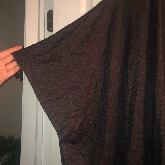 BNWT Forever21 Charcoal Long sweater cardigan - Picture 3 of 3